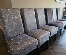 Dining Chairs with covers