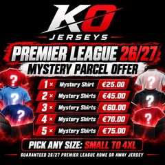 Premier League 26/27 Jerseys Mystery Parcel