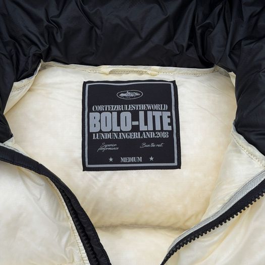 Black & Cream Corteiz Bolo Lite Jacket
