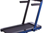 T23 Space Saver. Folding Flat Treadmill (Black) Only 142mm High When Flat.