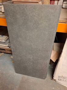 600x1200 black tiles 3.6m2