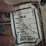 Fine Hand-Knotted Pakistani Rug (127cm x 94cm) - Pastel Medallion / CCF Certified Image 2