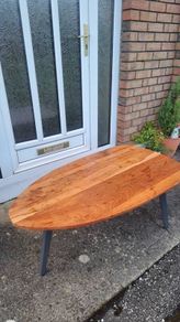 EZ Living Acacia wood coffee table