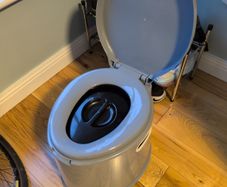 camping bucket toilet Kampa Khazi