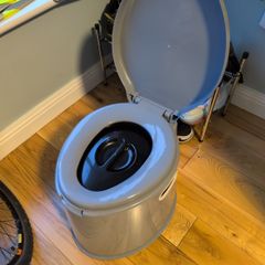 camping bucket toilet Kampa Khazi