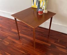 Vintage Danish teak side table retro