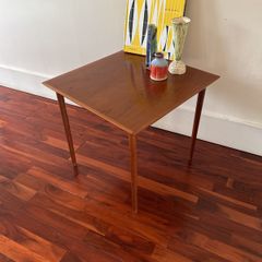 Vintage Danish teak side table retro