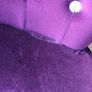 Beautiful deep purple velvet chair Image 2