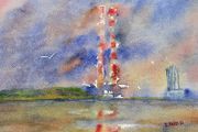 poolbeg watercolour