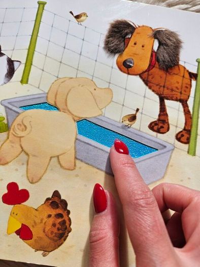 Usborne Touchy-Feely Farmyard Tales - Animal Hide-and-Seek