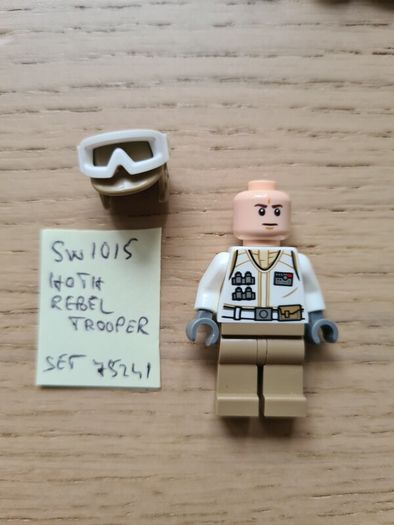 lego sw1015 hoth rebel trooper, set star wars 75241