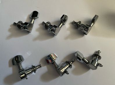 Electric guitar Tuners Machine heads 3 Left x 3 Right A-Side Set Gibson les Paul epiphone prs ESP Ibanez Jackson electric Guitar parts accessories