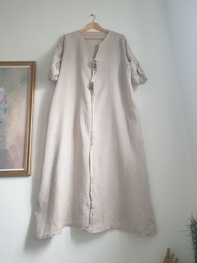 Linen Dress Size Uk 14