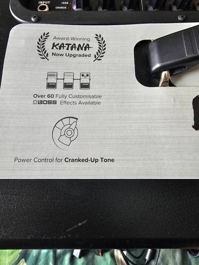Boss Katana 100 MkII + GA-FC Foot Controller in Excellent Condition