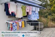 EcoDry Canopy Clothes Line