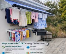 EcoDry Canopy Clothes Line