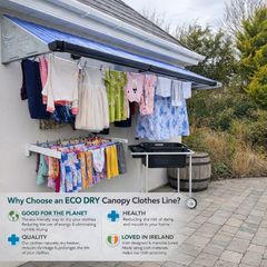 EcoDry Canopy Clothes Line