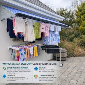 EcoDry Canopy Clothes Line