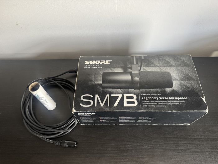 Streaming/podcast Bundle (Shure Sm7b + Motu M2 + Amp + Elgato Arm Pro)