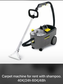Karcher Puzzi for rent