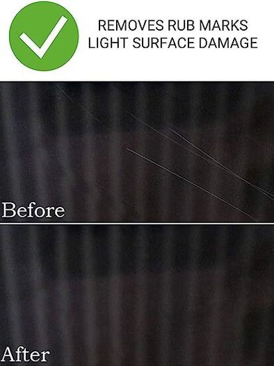 GLASS POLISH 28003 DIY Glass Scratch Repair Kit, Glass Scratch Remover, Removes Scratches, Water deposits, Scuffs/Suitable for Any Type of Glass