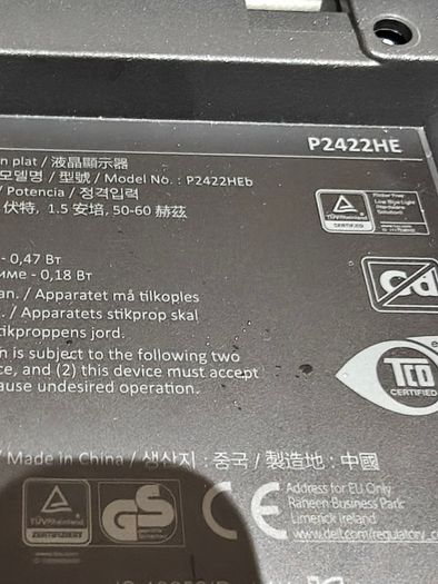 Dell 24 Fhd Usb-c Hub Monitor - P2422he
