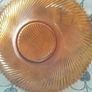 Amber Glass Bowl Image 3