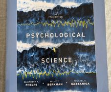 Psychological Science 7th Edition International Student Edition + Unused Access Code