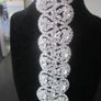Silver Crystal Bride's Designer Bracelet Image 4