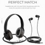 Brand New Hoco W24 Enlighten Wired 2in1 Earphones & Headphones With Mic. Image 2