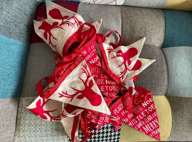 Stag / Canadian Christmas Cotton Bunting