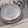 1800s Silver Swiss Made Key Pocket Watch for Restoration Image 5