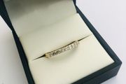 9ct Yellow Gold Diamond Eternity Ring