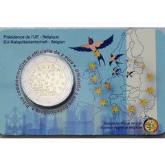 Belgium 2 Euro Brilliant Uncirculated Coin 2024 - EU Presidency - 2 Euro Commemorative Coin