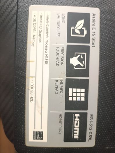 Acer laptop