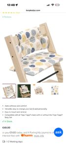 Stokke- Tripp Trapp cushion cover