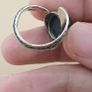 Lot Of 2 Vintage Suliemani Eye Agate Brass Rings Image 8