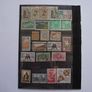 The collection of old stamps from French colonies on stock cards Image 9