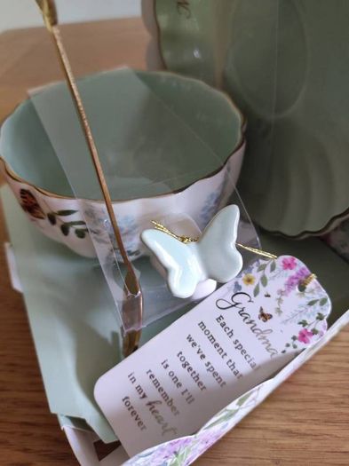 Teacup& saucer&spoon
