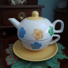 Tea 4 One Teapot + Cup&Saucer