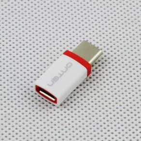 Micro USB Female To Type-C USB3.1 Male Sync Data Charger Cable - White