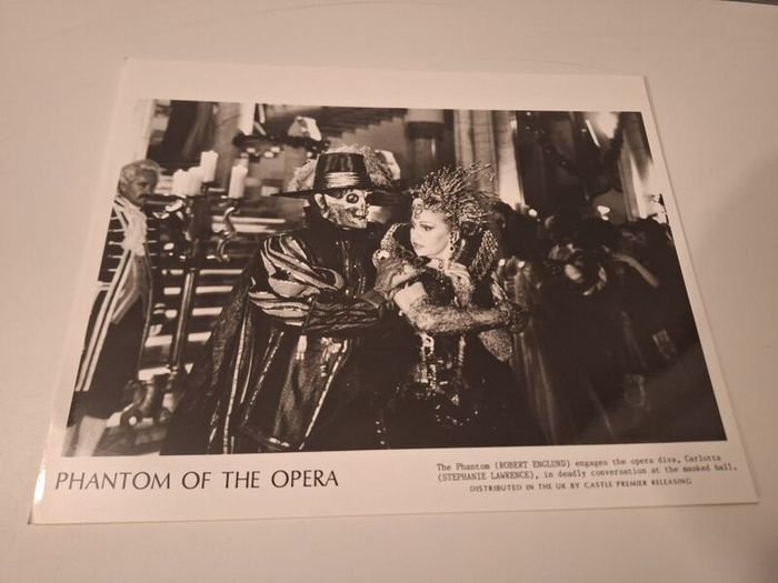 1989 Phantom Of The Opera Press Kit Starring Robert Englund