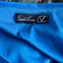 dress Size S (8/10) Smashed Lemon Amsterdam Blue Abstract City Print V-Neck Lined Dress Image 6