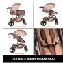 BRAND NEW Luxurious Baby Stroller 2 In 1 Portable Travel Baby Carriage Foldable Aluminum Frame High Landscape Car for Newborn Baby Image 5