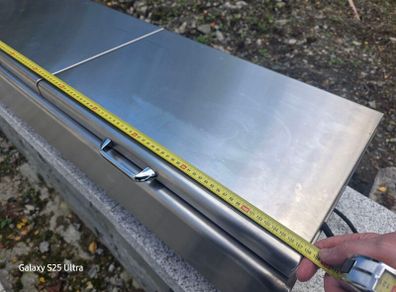 Parry Commercial Electric Bain Marie Food Warmer 110cm Stainless Steel 3000W