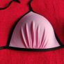 Baby Pink Bikini Top, like new, size M Image 2