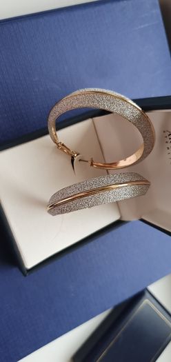 Beautiful hoop earrings