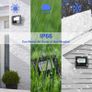 15W RGB LED Floodlight,IP66 Waterproof Outdoor Color Changing LED Security Light with Remote Control 16 Colors 4 Models Wall Washer Light with 3m Power Cord for Garden,Garage[Energy Class A++] Image 5
