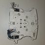 Vintage Speedometer Unit MPH/kmh Retro Car Part Image 2