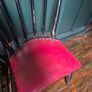 2 Vintage chairs A pair of matching Midcentury wooden Vintage chairs Image 4